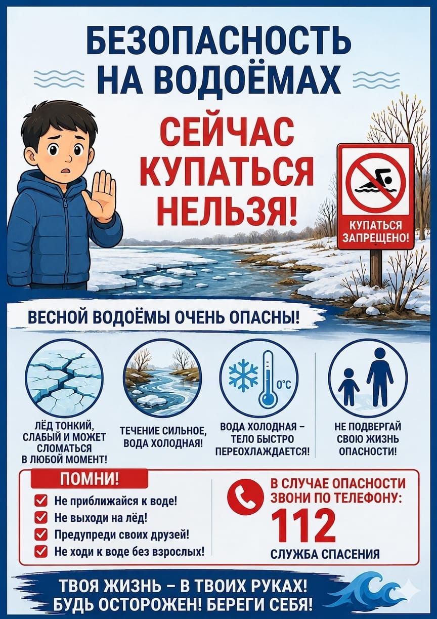 Безопасность на водоёмах